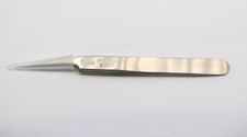 Erem 5ASA Anti-Magnetic Precision Swiss Tweezer, 4-1/2" L, Stainless, Anti Acid
