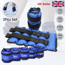 Ankle Wrist Leg Weights Straps Running Exercise Fitness Gym Strength Training