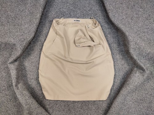 Jil Sander, Vintage 90's Jil Sander Mid length skirt Beige