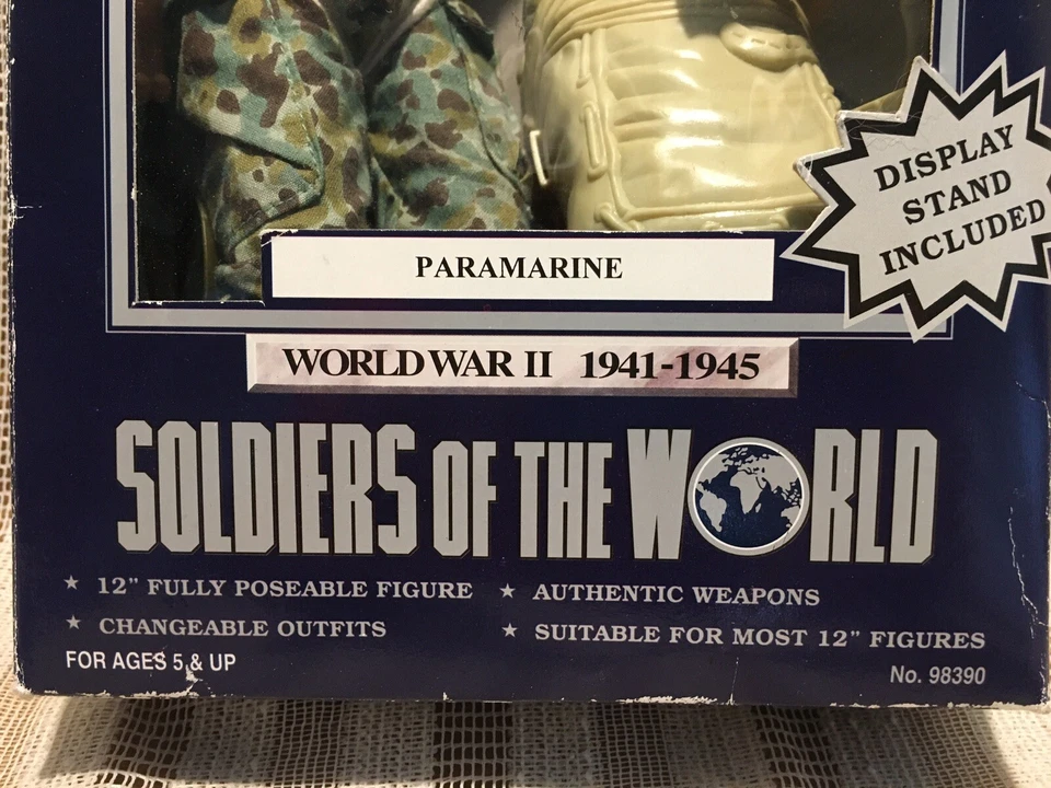 SOLDADOS DEL MUNDO, SEGUNDA GUERRA MUNDIAL 1941-1945 PARAMARINE Nº 98390, Nuevo en caja Foto 2 de 4