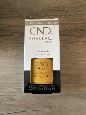 CND Shellac UV Gel Nail Polish - Limoncello 0.25oz