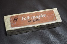 Suzuki Folkmaster 10-Hole C Key Harmonica W/ Case