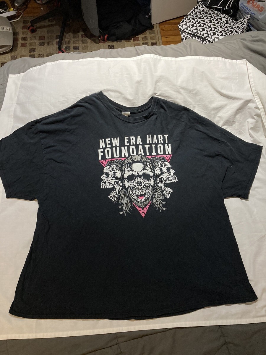New Era Hart Foundation T-shirt, Size 5X | eBay