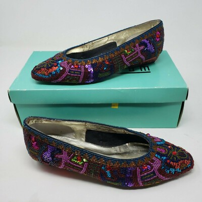 burgundy ballet flats