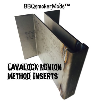 LavaLock  Minion Method Charcoal basket Maze Bar Inserts 7'' long 6'' high plate 1