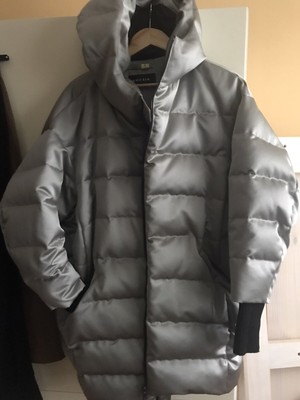 AHIRAIN Designer Daunenmantel Jacke 90% Daunen 10% Federn NP890  