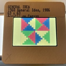 General Idea-Jorge Zontal, AA Bronson, Felix Partz “Ziggurat ” 35mm Art Slide