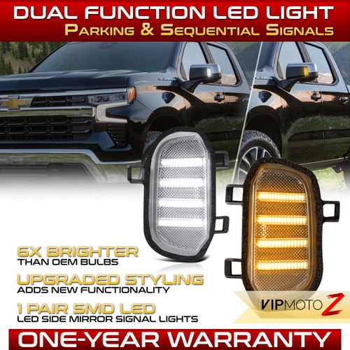 For 2019-2022 SILVERADO SIERRA Upper Mirror Cover Textured Black Passenger Side - Foto 7