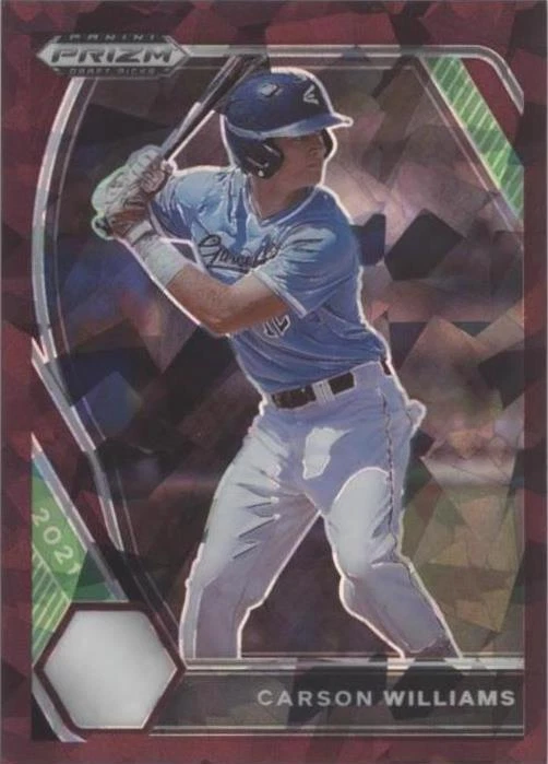 Burgundy Cracked Ice Prizm