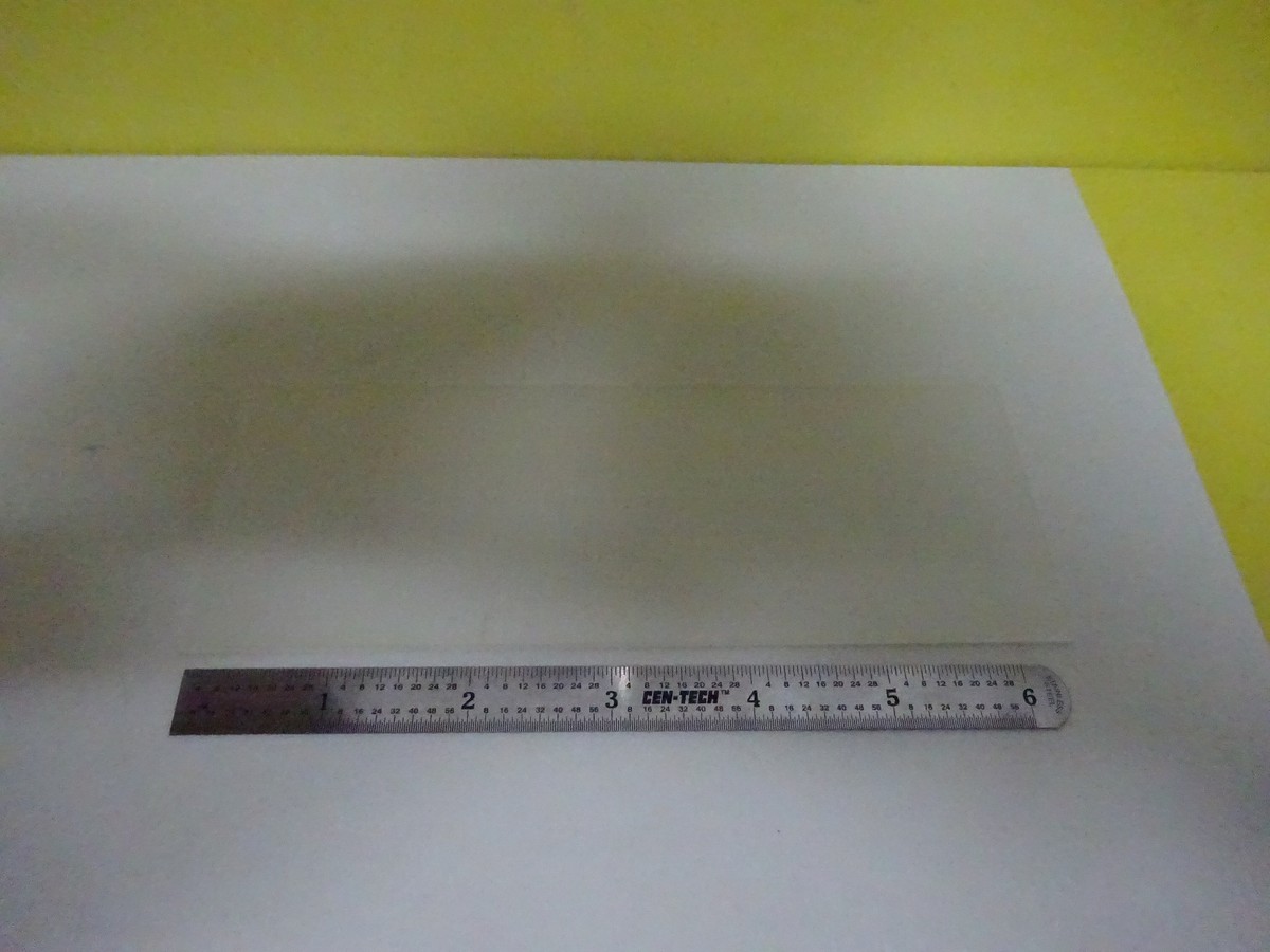 LARGE SYNTHETIC QUARTZ SEED SINGLE CRYSTAL PIEZOELECTRIC OPTICS AS