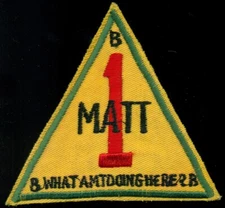 US Army Bravo Co 1st Multi-Mission Advanced Tactical Terminal Patch JPI