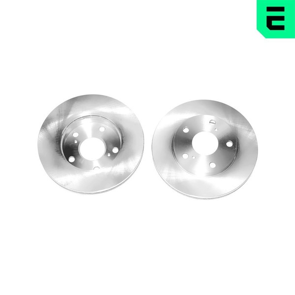 Optimal 2X Bremsscheibe Vorne Ø255 Mm BelüFtet FüR Toyota Picnic _XM1_ 2.0 16V-image