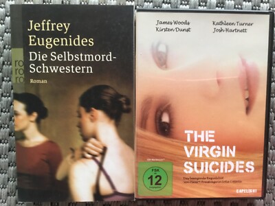 Die Selbstmord-Schwestern, von Jeffrey Eugenides (Taschenbuch und DVD)