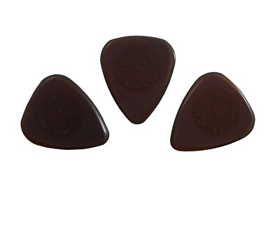 Dunlop Guitar Picks 3 Pack Primetone Standard Raised Grip Hand Sculpted 2.0mm