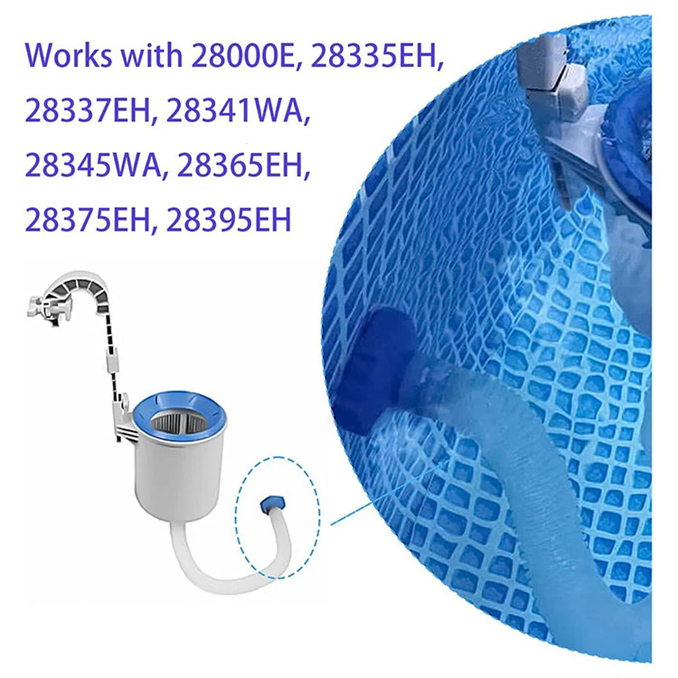 Über Boden Pool Adapter Weiß Skimmer Schlauch Teile für Intex 25016 - Bild 2 von 4