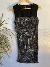 Next size 12 little black dress LBD bodycon short mini party dresses sexy slinky