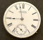 Antique Waltham 1889 Seaside E Pocket Watch Movement Running Ticks 6s 7j USA