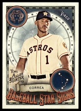 2019  Topps Allen & Ginter Baseball Star Signs Carlos Correa #BSS-12 Astros