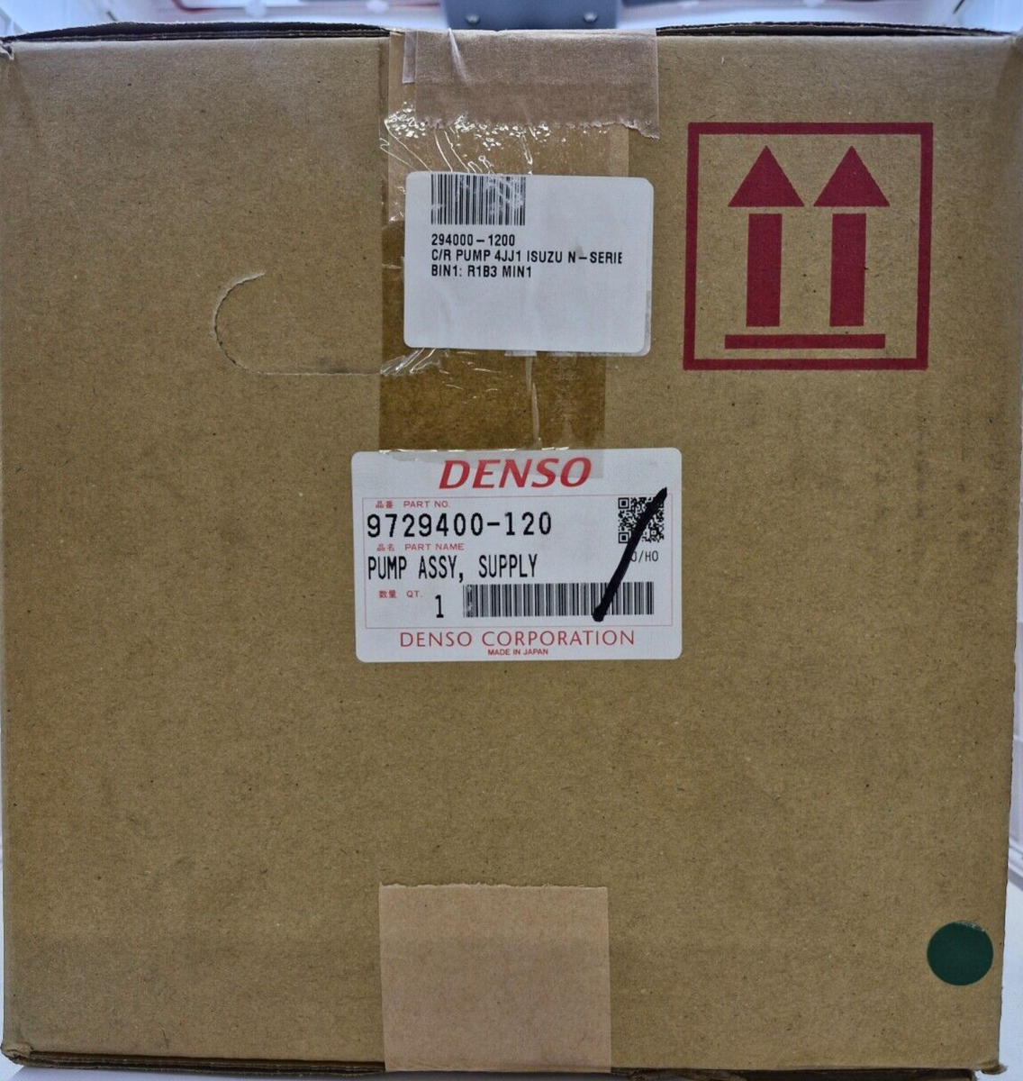 GENUINE DENSO 2940001200 COMMON RAIL FUEL PUMP 4JJ1 ISUZU N