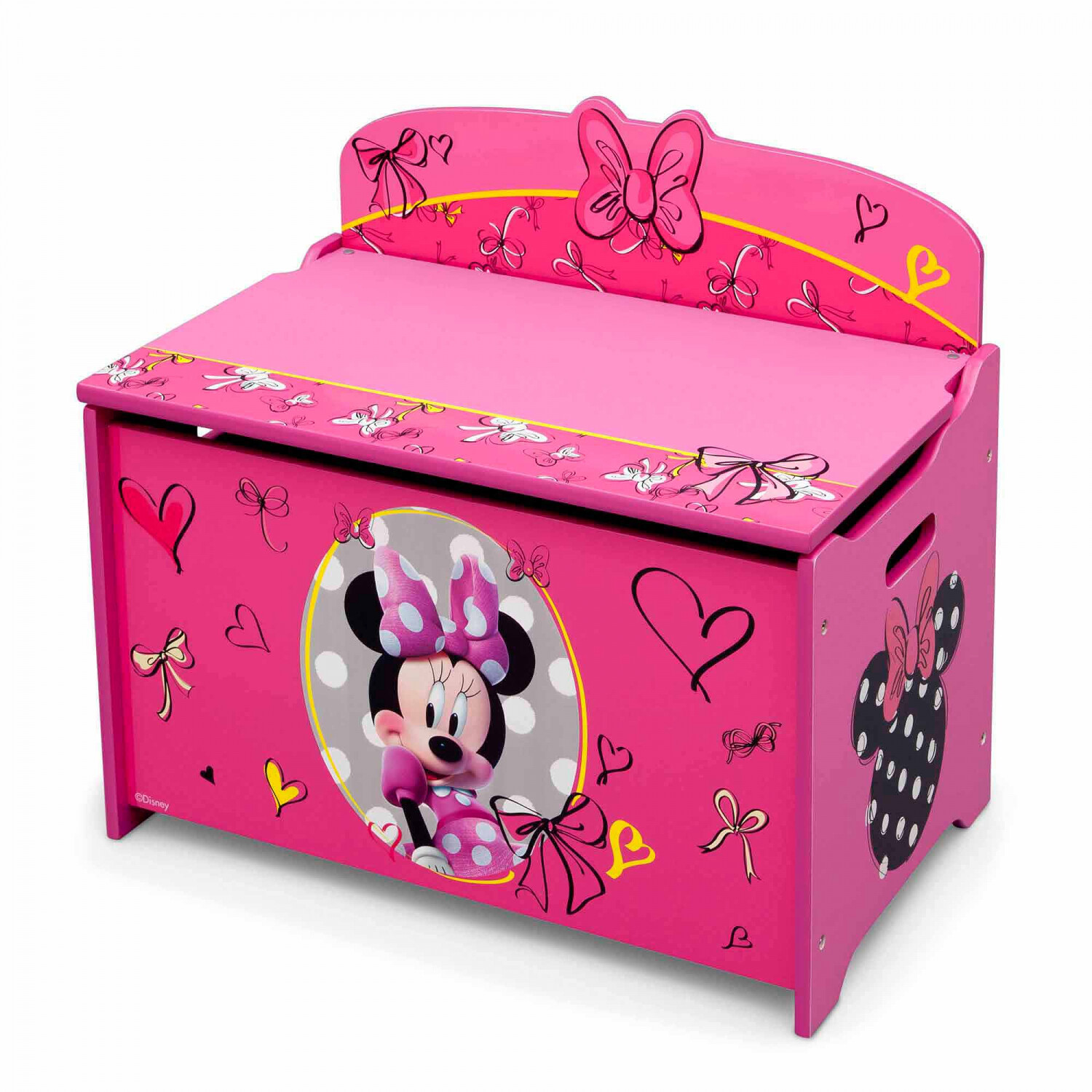 minnie mouse book and toy organizer