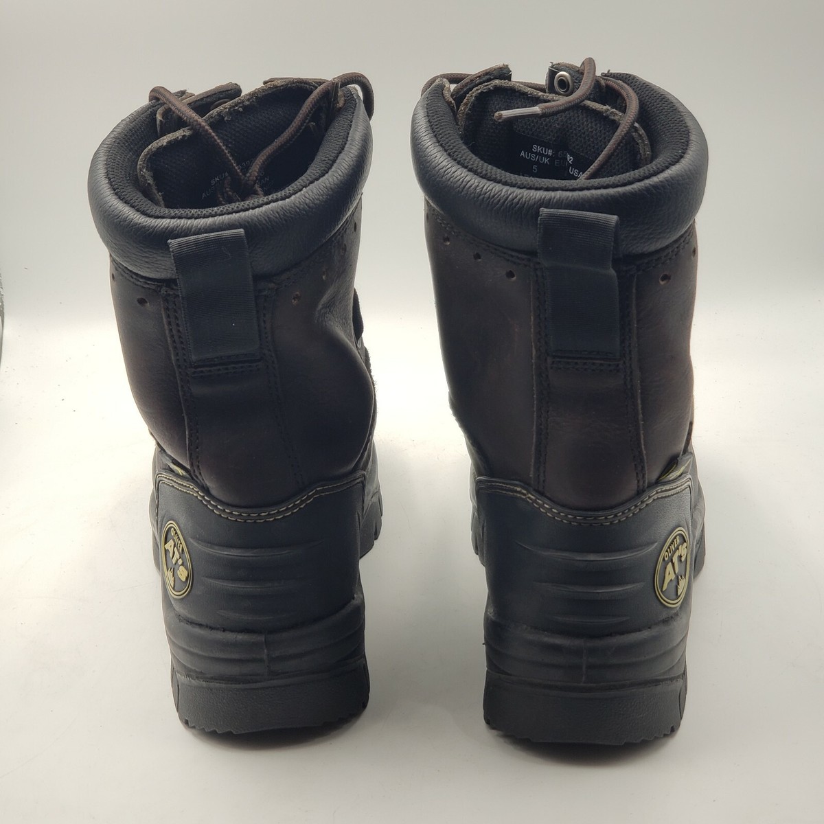 Oliver ATs 65691 Mens Black Leather Metguard Waterproof Mining Work Boots US 6 Oliver by Honeywell 65691 65691-BLK-140 14 main image 3