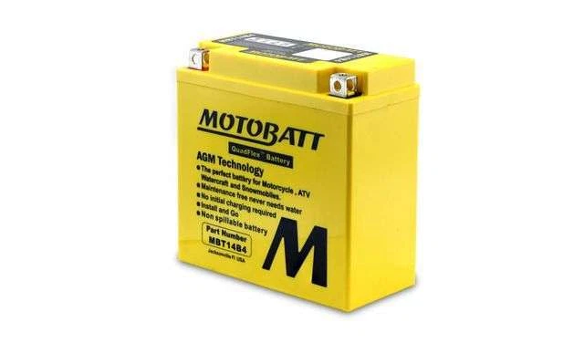 Premium Motobatt AGM Battery For Bimota DB10 1100 Bimotard 2012 - Image 2 of 4