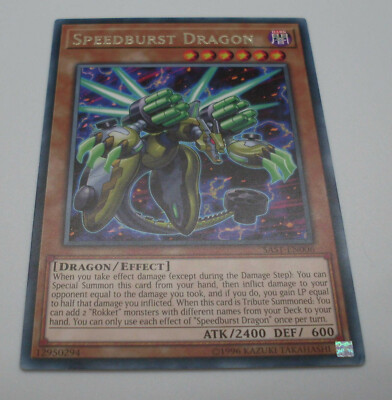 Yu-Gi-Oh Karte - Speedburst Dragon - Dragon / Effect - Yugioh Neu