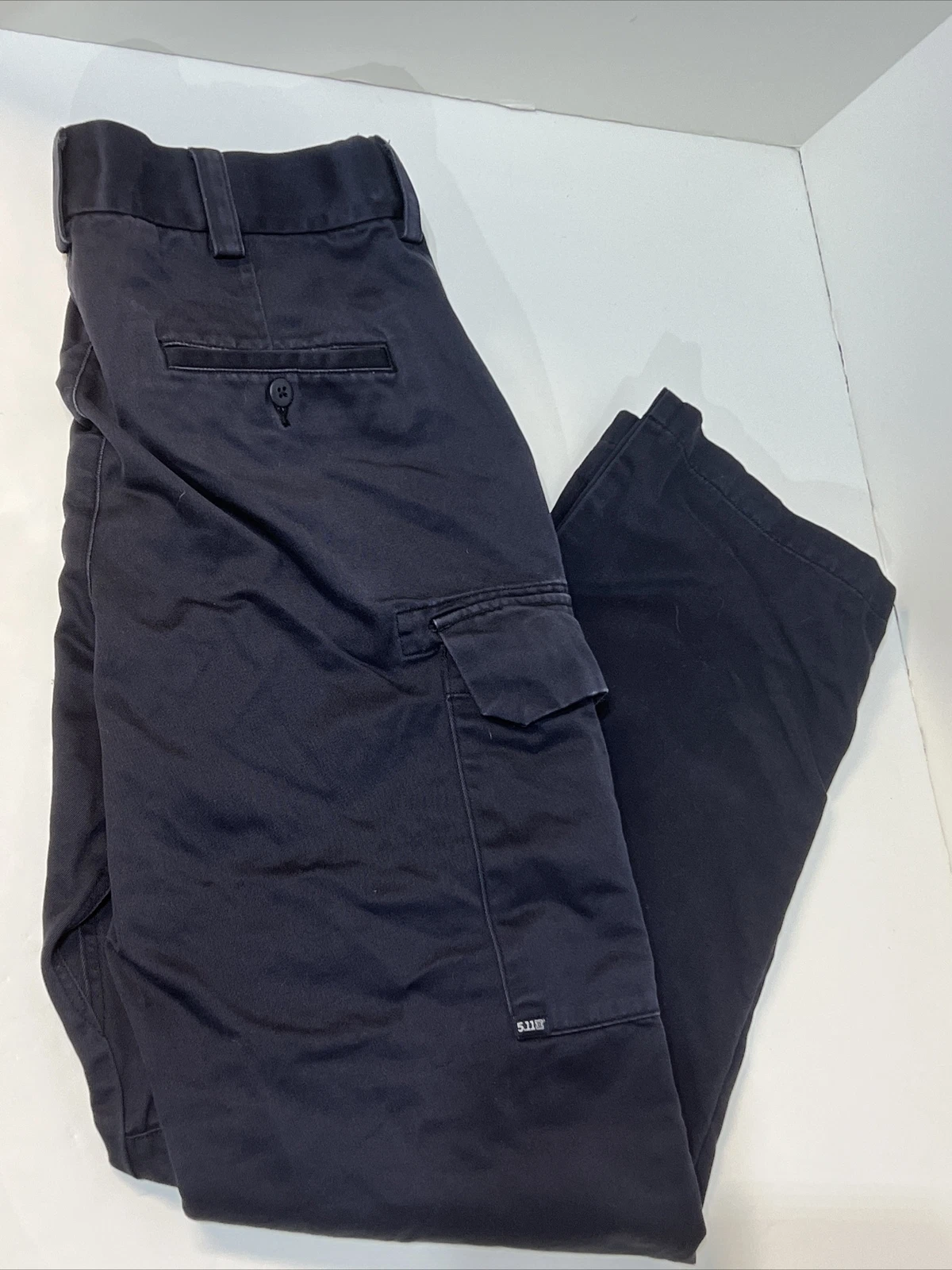 5.11 Tactical Series Cargo Pants Navy Blue Mens Size 34x33