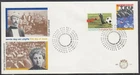 Netherlands Scott 590-1 FDC - Various Anniversaries
