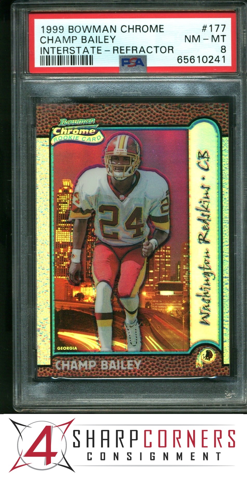 Champ Bailey Bowman Chrome Interstate #177 Refractor