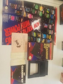 NES Cleaning Kit Nintendo Boxed Rare Complete