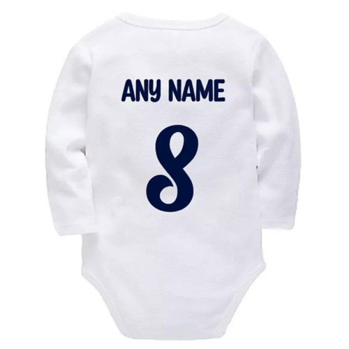 Personalised Born to Support Millwall Just Like Daddy Baby Bodysuit Football Fan - Picture 7 of 11