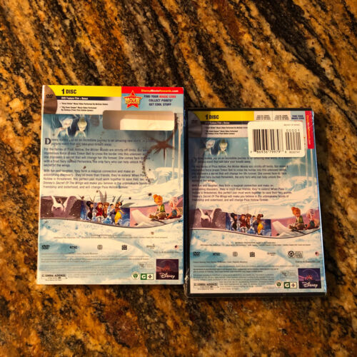 Secret of the Wings DVD Disney Brand New Sealed with slip - Picture 3 of 3