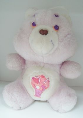 Peluche Bisounours Care Bears Groschéri Love-a-Lot Kenner 34 cm