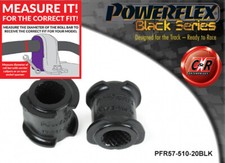 Powerflex Black RrARB Buchsen 20Mm Für Porsche Boxster 987 05-12 PFR57-510-20BLK