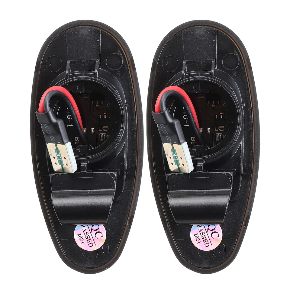 Black Side Marker Light For Mitsubishi Outlander Lancer Eclipse Galant Pajero - Image 3 of 4