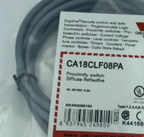 NEW CARLO GAVAZZI CA18CLF08PA Tripleshield Capacitive Proximity Switch - Picture 1 of 5