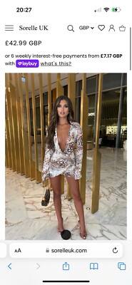 sorelle dress