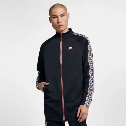 Nike sportswear taped track jacket clearance