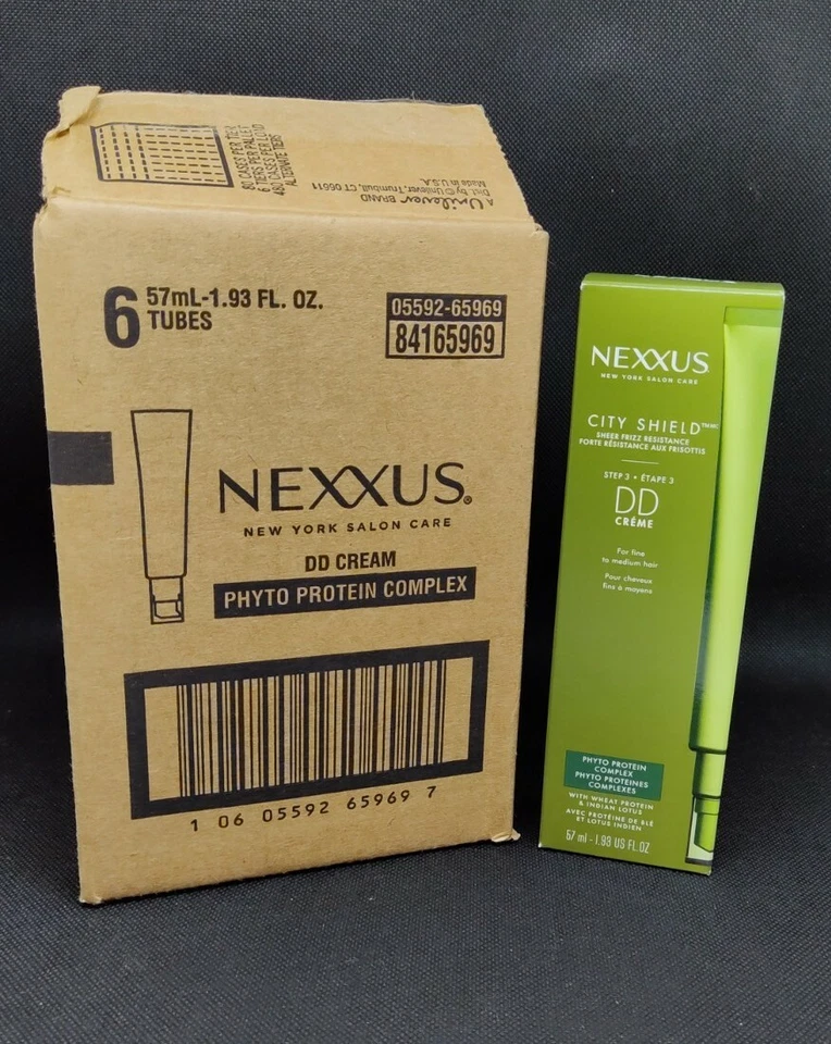 NEXXUS City Shield Crema Defensa Resistencia al Frizz Transparente 1.93oz (PAQUETE DE 6) Foto 3 de 3