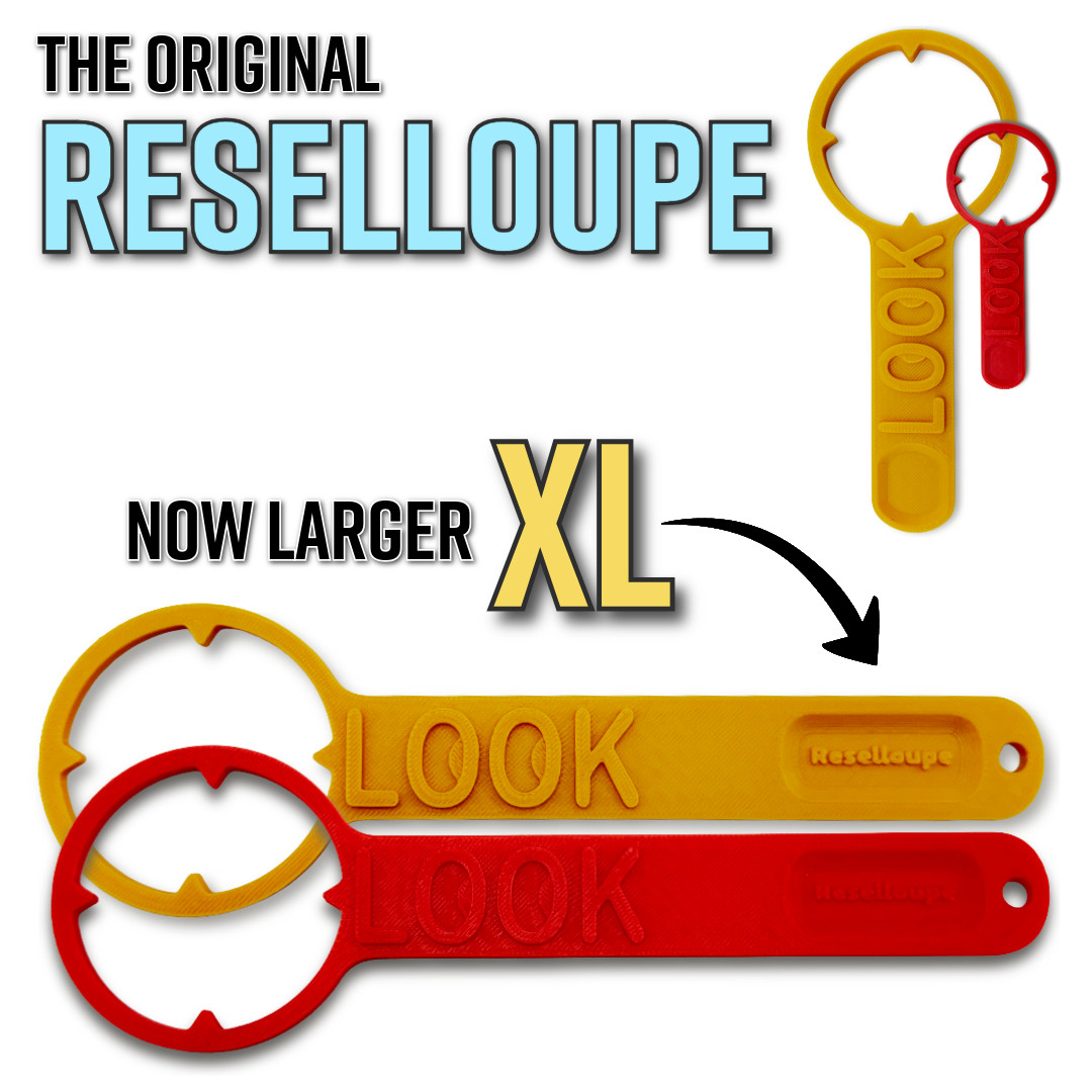 RESELLOUPE Reseller Flaw Finder Pointer Tool Set 8in 6in 3in XL The Original USA