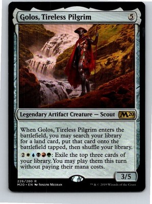 Magic the Gathering Golos, Tireless Pilgrim Core Set 2020 M20 MTG Free Shipping!