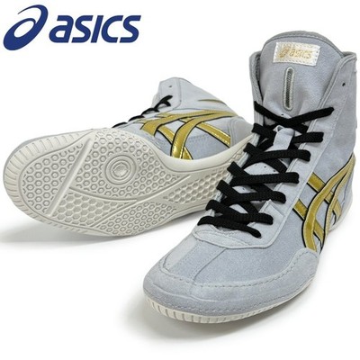 ASICS EX-EO 1083A001 TWR900 Gray x Gold x Black Wrestling Boxing New Model