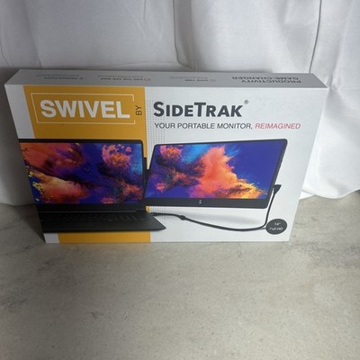 SideTrak Swivel V2 (STTL14BL) 14'' FHD TFT LCD Portable Dual Monitor - Black