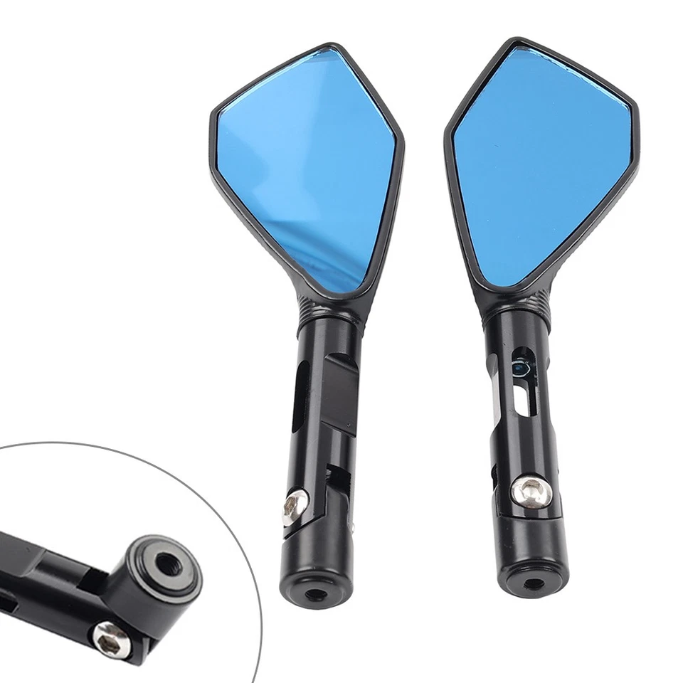 Espejos retrovisores laterales manillar para Yamaha FZ6 2006-08 YZF R1 2002-2008 YZF R6 Foto 3 de 4