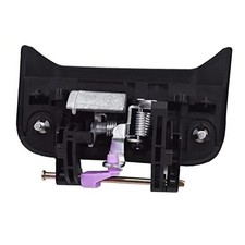 1 Pcs Rear Passenger Side Black Plastic Exterior Door Handle Replacement for