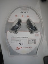 Sony SRF-H11 Sport Walkman Headphones Radio FM/AM Mega Bass Nice Pack New Sealed