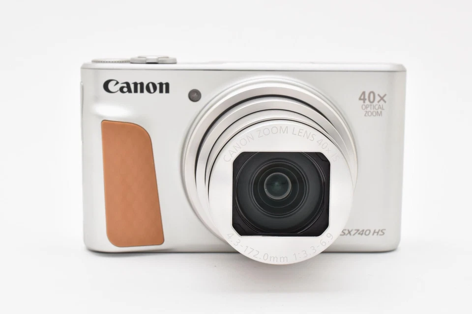Exc+++ Canon PowerShot SX740 HS Compact Digital Camera 20.3MP Silver わ36 - Image 3 of 4