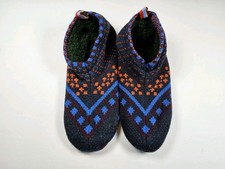 Bombas Gripper Sherpa Lined Slippers House Shoes Socks Size M W9-11.5, M7-9.5 