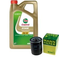 Inspektionspaket 5L Castrol Titanium 5W-30 FüR Mitsubishi Outlander 2.2 DI-D